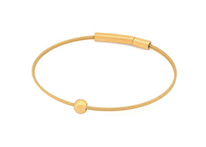 Thinking of You armband bolletje goud