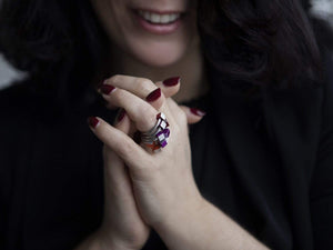 Ring Kubusjes Goud|Geel R4G