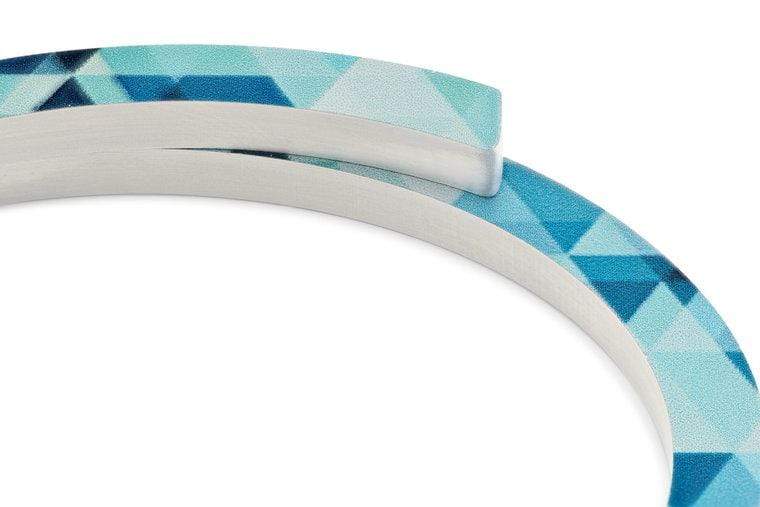 Armband Blauw Patroon A30