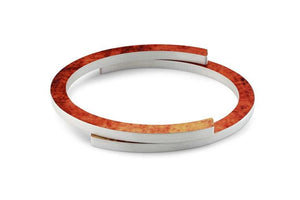 Armband Rood met oranje brons A31