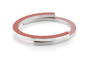 Armband Ovale C-vormen A23R Rood|Roze