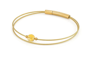 Thinking of You edelsteen armband Citrien goud