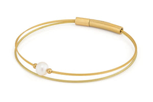 Thinking of You edelsteen armband Parel goud