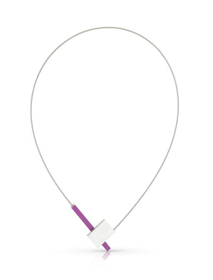 Collier V-vorm met staafje C261P